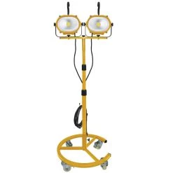 ATD 80423 2-35W Cob Lights On Wheel Stnd