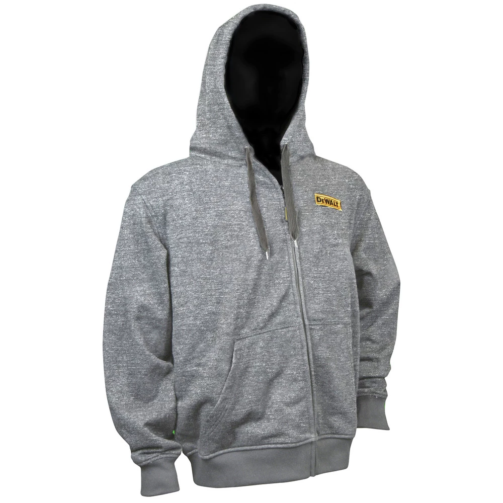 Dewalt DCHJ080B-M 20V MAX Li-Ion Heathered Gray Heated Hoodie (Jacket Only) - Medium 1 Dewalt DCHJ080B-M 20V MAX Li-Ion Heathered Gray Heated Hoodie (Jacket Only) - Medium