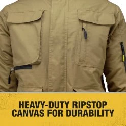 Dewalt DCHJ091B-XL 20V Lithium-Ion Cordless Men's Heavy Duty Ripstop Heated Jacket (Jacket Only) - X-Large, Dune 10 Dewalt DCHJ091B-XL 20V Lithium-Ion Cordless Men's Heavy Duty Ripstop Heated Jacket (Jacket Only) - X-Large, Dune -Clothing and Gear Sales Shop dewndchj091b l b