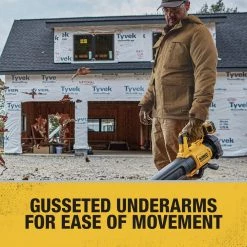 Dewalt DCHJ091B-S 20V Lithium-Ion Cordless Men's Heavy Duty Ripstop Heated Jacket (Jacket Only) - Small, Dune 14 Dewalt DCHJ091B-S 20V Lithium-Ion Cordless Men's Heavy Duty Ripstop Heated Jacket (Jacket Only) - Small, Dune -Clothing and Gear Sales Shop dewndchj091b l f 2