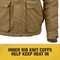 Dewalt DCHJ091D1-3X 20V Lithium-Ion Cordless Men's Heavy Duty Ripstop Heated Jacket (2 Ah) - 3XL, Dune 5 Dewalt DCHJ091D1-3X 20V Lithium-Ion Cordless Men's Heavy Duty Ripstop Heated Jacket (2 Ah) - 3XL, Dune - Image 5