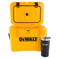 Dewalt DXC1002B 10 Quart Roto-Molded Lunchbox Cooler/ 20 Oz. Black Tumbler Combo 7 Dewalt DXC1002B 10 Quart Roto-Molded Lunchbox Cooler/ 20 Oz. Black Tumbler Combo -Clothing and Gear Sales Shop dewndxc1002b b