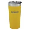 Dewalt DXC20OZTYS 20 Oz. Yellow Powder Coated Tumbler