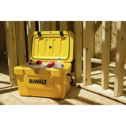 Dewalt DXC25QT 25 Quart Roto-Molded Insulated Lunch Box Cooler -Clothing and Gear Sales Shop dewndxc25qt f
