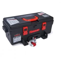 Detail K2 40PUA12 Warrior Trojan 4000 Lbs. Capacity Portable Utility Winch With Synthetic Rope