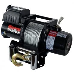 Warrior Winches 6000 Spartan Series 6000 Lbs. Capacity Planetary Gear Winch With Steel Cable