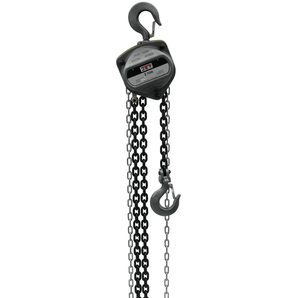 JET S90-200-10 S90 Series 2 Ton 10 Ft. Lift Hand Chain Hoist 1 JET S90-200-10 S90 Series 2 Ton 10 Ft. Lift Hand Chain Hoist