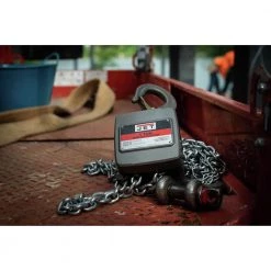 JET 133122 AL100 Series 1/2 Ton Capacity Hand Chain Hoist With 15 Ft. Of Lift -Clothing and Gear Sales Shop jetn133122 f