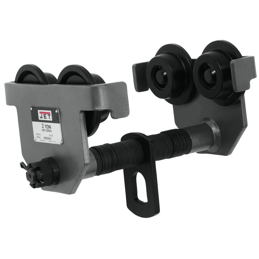JET 3-HDT HDT Series 3 Ton Heavy-Duty Manual Trolley 1 JET 3-HDT HDT Series 3 Ton Heavy-Duty Manual Trolley