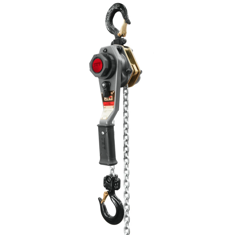 JET JLH-100WO-10 1-Ton Lever Hoist 10 Ft. Lift & Overload Protection 1 JET JLH-100WO-10 1-Ton Lever Hoist 10 Ft. Lift & Overload Protection