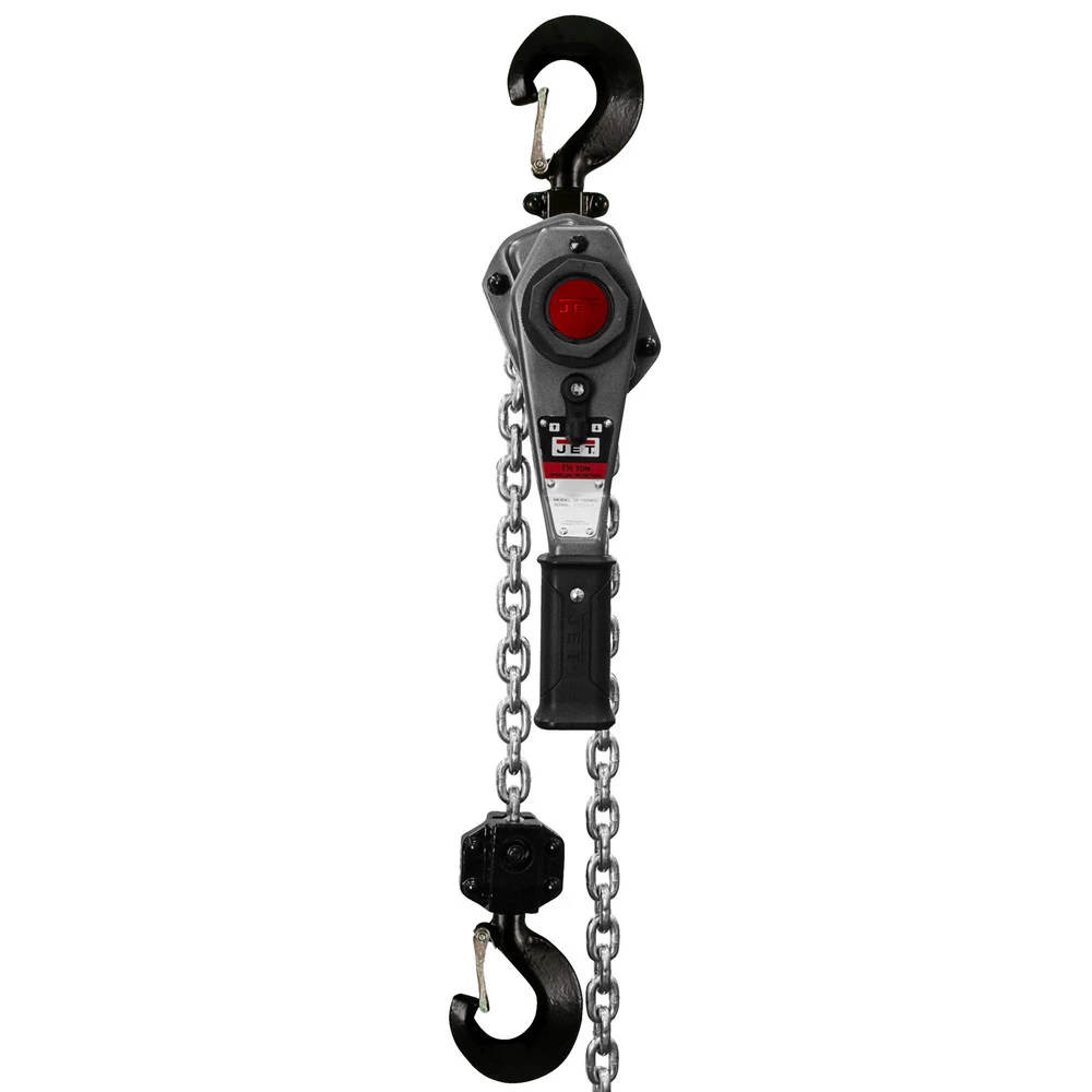 JET JLH-150-5PSH JLH Series 1-1/2-Ton 5 Ft. Lift Overload Protection Shipyard Hooks Lever Hoist 1 JET JLH-150-5PSH JLH Series 1-1/2-Ton 5 Ft. Lift Overload Protection Shipyard Hooks Lever Hoist