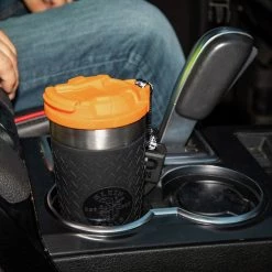 Klein Tools 55580 Tradesman 20 Oz. Stainless Steel Tumbler With Flip-top Lid -Clothing and Gear Sales Shop klnn55580 d