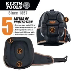 Klein Tools 55629 2-Piece Tradesman Pro Knee Pads Set -Clothing and Gear Sales Shop klnn55629 h
