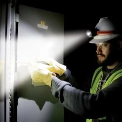 Klein Tools 56034 Rechargeable 200 Lumen Auto Off Cordless LED Headlamp With Strap -Clothing and Gear Sales Shop klnn56034 f