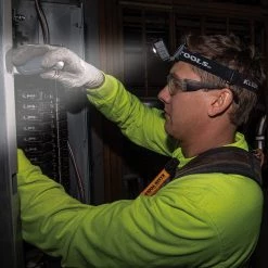 Klein Tools 56048 400 Lumens Rechargeable Headlamp With Fabric Strap -Clothing and Gear Sales Shop klnn56048 g