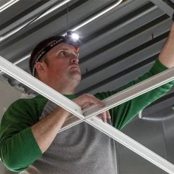 Klein Tools 56049 Lithium-Ion 260 Lumens Cordless Rechargeable LED Light Array Headlamp -Clothing and Gear Sales Shop klnn56049 b