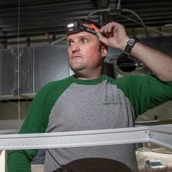 Klein Tools 56049 Lithium-Ion 260 Lumens Cordless Rechargeable LED Light Array Headlamp -Clothing and Gear Sales Shop klnn56049 c