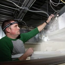 Klein Tools 56049 Lithium-Ion 260 Lumens Cordless Rechargeable LED Light Array Headlamp -Clothing and Gear Sales Shop klnn56049 d