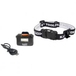 Klein Tools 56049 Lithium-Ion 260 Lumens Cordless Rechargeable LED Light Array Headlamp -Clothing and Gear Sales Shop klnn56049 g