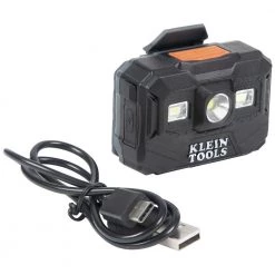 Klein Tools 56062 300 Lumens Rechargeable Headlamp And Work Light