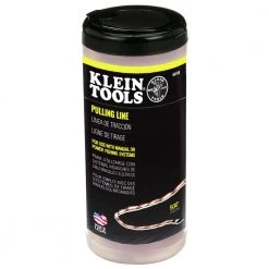 Klein Tools 56108 500 Ft. Poly Pull Line For Light Duty Cable - Orange/White