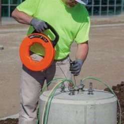 Klein Tools 56334 1/8 In. X 240 Ft. Steel Fish Tape -Clothing and Gear Sales Shop klnn56334 e