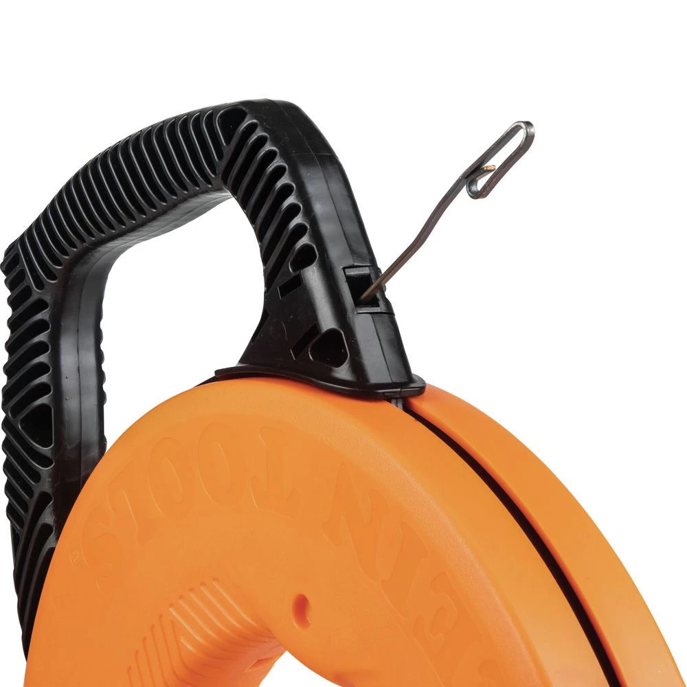 Klein Tools 56341 1/8 In. X 240 Ft. Stainless Steel Fish Tape 5 Klein Tools 56341 1/8 In. X 240 Ft. Stainless Steel Fish Tape - Image 5
