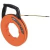 Klein Tools 56351 3/16 In. X 100 Ft. Fiberglass Fish Tape With Spiral Steel Leader