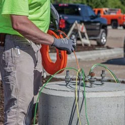 Klein Tools 56351 3/16 In. X 100 Ft. Fiberglass Fish Tape With Spiral Steel Leader -Clothing and Gear Sales Shop klnn56351 f