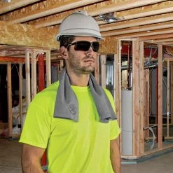 Klein Tools 60093 Cooling Towel - Gray -Clothing and Gear Sales Shop klnn60093 b