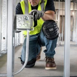 Klein Tools 60184 2-Piece Lightweight Gel Knee Pad Set - One Size, Black -Clothing and Gear Sales Shop klnn60184 c