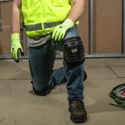 Klein Tools 60184 2-Piece Lightweight Gel Knee Pad Set - One Size, Black -Clothing and Gear Sales Shop klnn60184 d