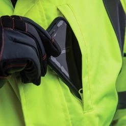 Klein Tools 60380 Reflective Winter Bomber Jacket - X-Large, High-Visibility Yellow/Black 10 Klein Tools 60380 Reflective Winter Bomber Jacket - X-Large, High-Visibility Yellow/Black -Clothing and Gear Sales Shop klnn60380 c