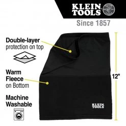Klein Tools 60466 Neck And Face Warming Half-Band - Black 12 Klein Tools 60466 Neck And Face Warming Half-Band - Black -Clothing and Gear Sales Shop klnn60466 b
