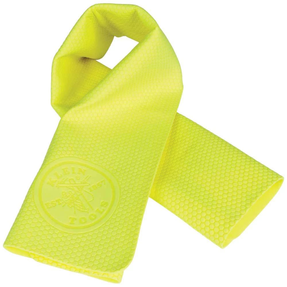Klein Tools 60486 Cooling PVA Towel - High-Visibility Yellow (2-Pack) 3 Klein Tools 60486 Cooling PVA Towel - High-Visibility Yellow (2-Pack) - Image 3