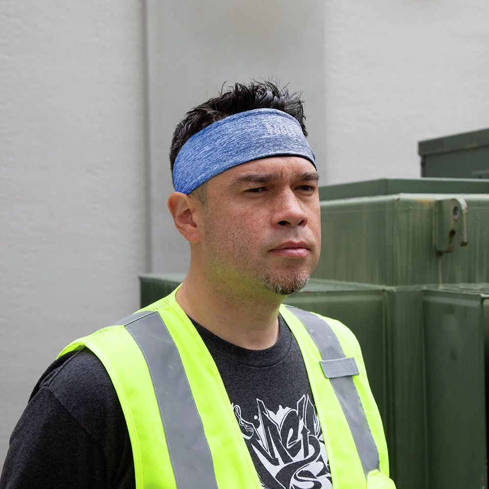 Klein Tools 60487 Cooling Headband - Blue (2-Pack) 6 Klein Tools 60487 Cooling Headband - Blue (2-Pack) - Image 6