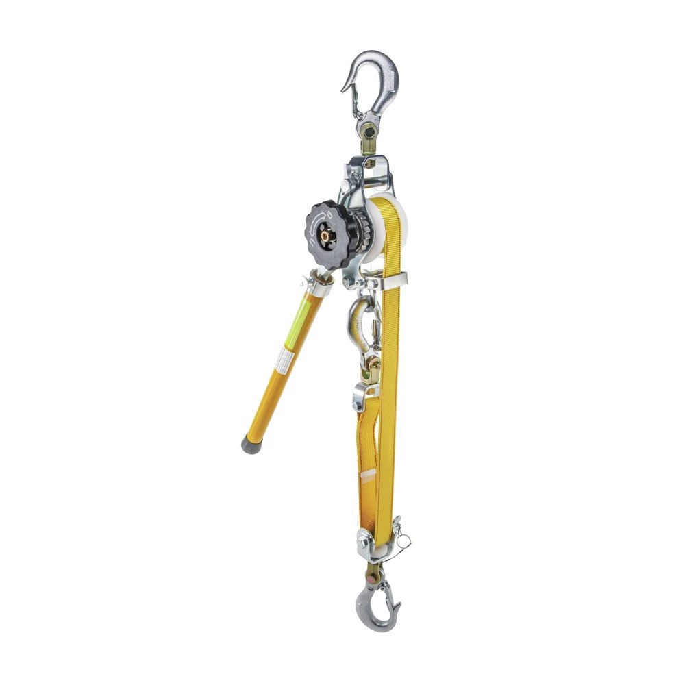 Klein Tools KN1600PEX Web-Strap Hoist Deluxe With Removable Handle 1 Klein Tools KN1600PEX Web-Strap Hoist Deluxe With Removable Handle