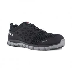 Reebok RB4041-M-09.5 Reebok Sublite Cushion Athletic Work Shoes - 9.5M, Black