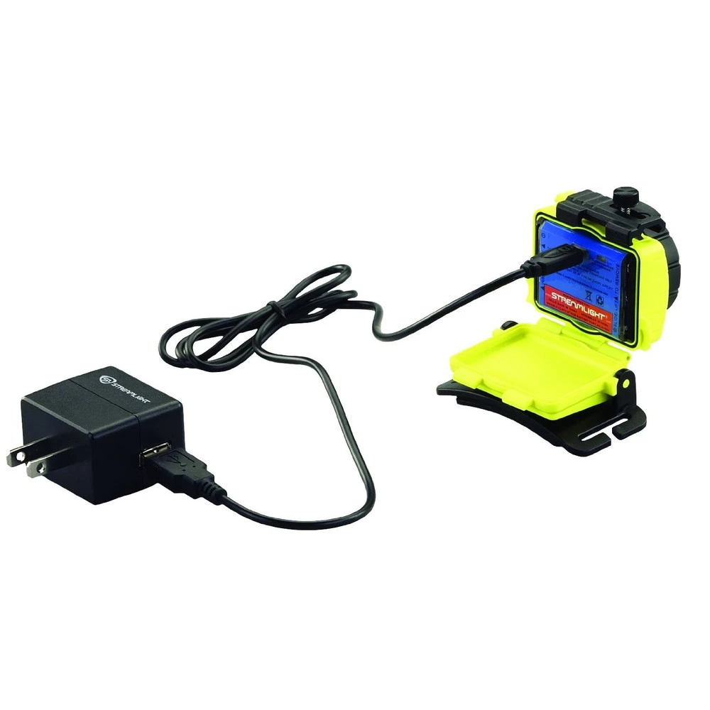 Streamlight 61602 Double Clutch USB Rechargeable Headlamp (Yellow) 1 Streamlight 61602 Double Clutch USB Rechargeable Headlamp (Yellow)