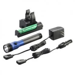 Streamlight 75486 Stinger DS LED HL Rechargeable Flashlight With PiggyBack Charger (Blue)