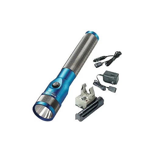 Streamlight 75613 Stinger LED Rechargeable Flashlight With PiggyBack Charger (Blue) 1 Streamlight 75613 Stinger LED Rechargeable Flashlight With PiggyBack Charger (Blue)